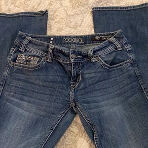 Rock & Roll Cowgirl Low Rise Rival Jeans 27x30